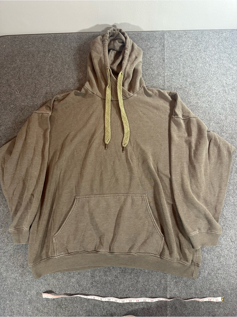 aerie Oversized Comfy Green Hoodie